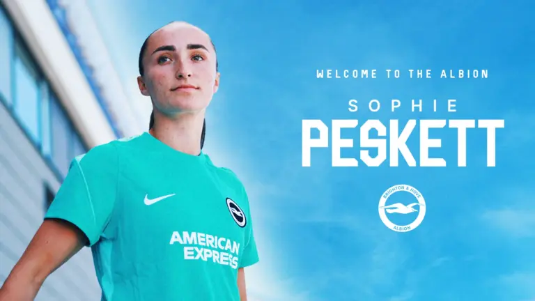 Brighton Women Sign Sophie Peskett From Ipswich Town