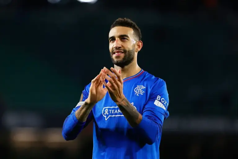 Connor Goldson in Brighton kit, preparing for a second open-heart surgery