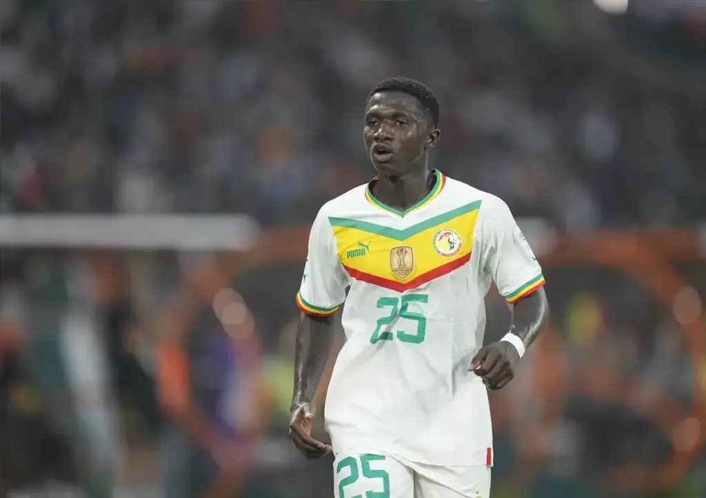 Lamine Camara in Monaco colours amid Brighton transfer interest