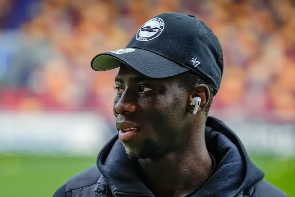 Brighton winger Yankuba Minteh