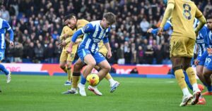 Harry Howell, who has signed a new Brighton contract and joined Leicester City on loan — © Liz Finlayson/The Argus